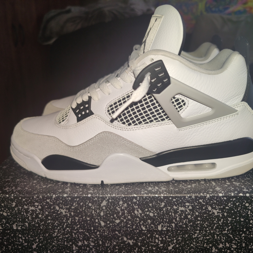 Men's Jordan 4 Retro Military Black